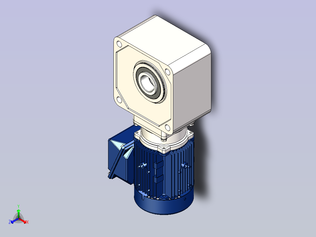 住友(SMT)减速机3D RNYM05-1530-AV,EV主视图