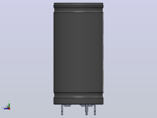 3V，450F超级电容器，TPLH 3R0 450SS35X71.SLDASM右视缩略图