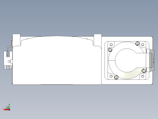 日规模组半封闭丝杆TPA-HNR-140D-2010C-L500-ML-Y-P40-N3后视缩略图