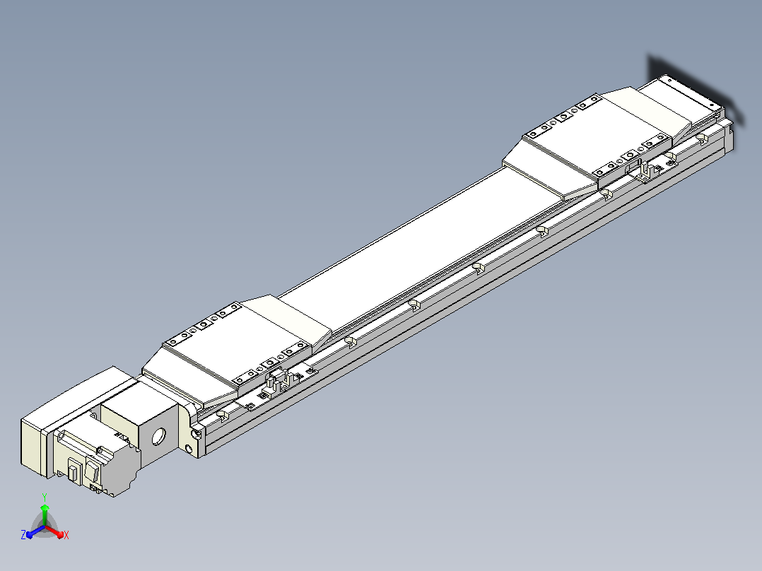 皮带直线轴双滑块型TPA-GCBS-120-P70-L175-QL-M20-N3主视图