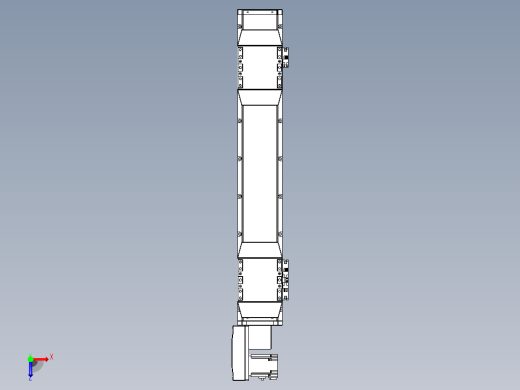 皮带直线轴双滑块型TPA-GCBS-120-P70-L175-QL-M20-N3俯视缩略图
