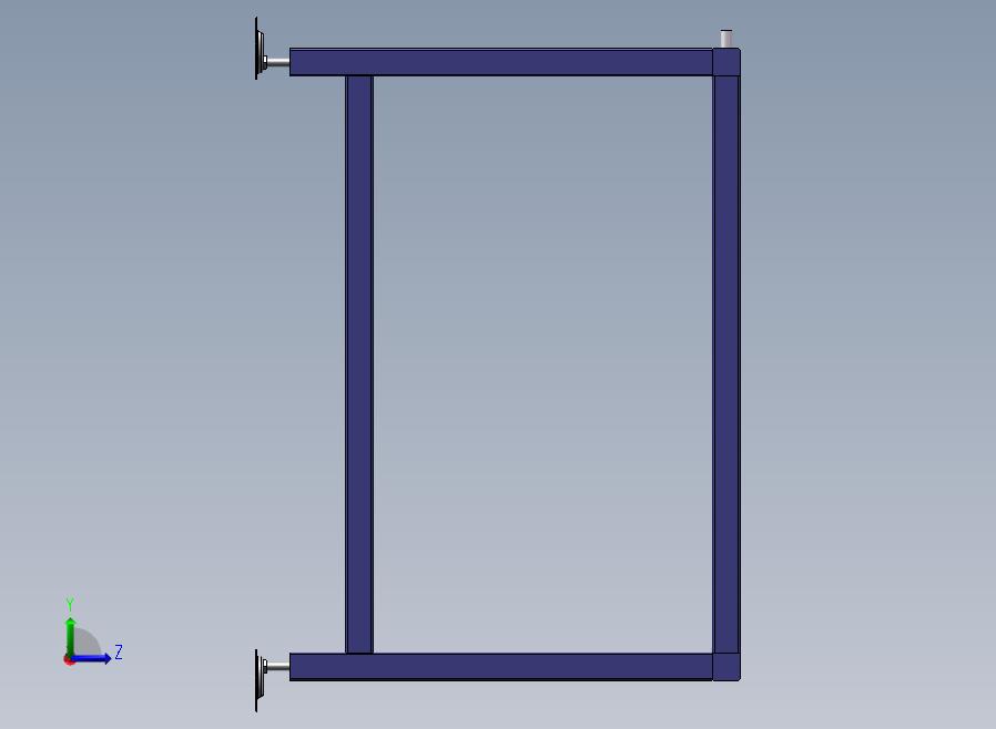 开合组装皮带线左视图