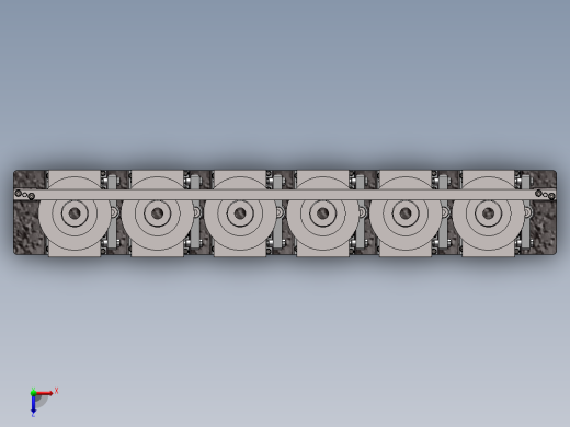 转盘铣端面夹具俯视缩略图