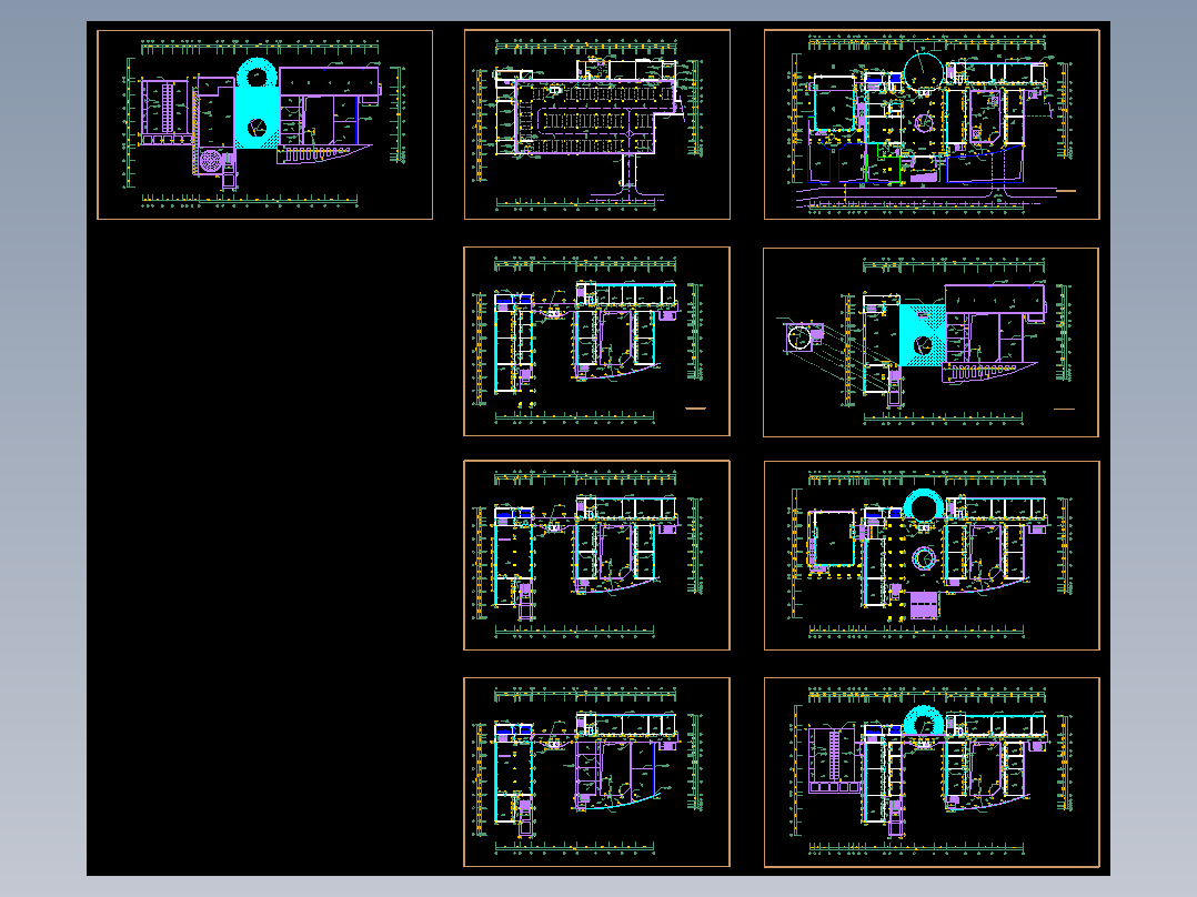 中学科技楼装修平面图