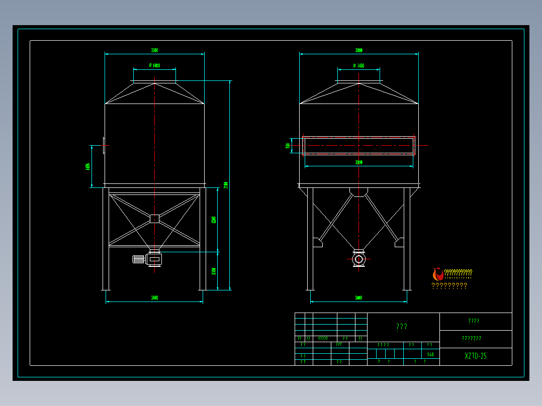 XZTD-25型陶瓷多管除尘器