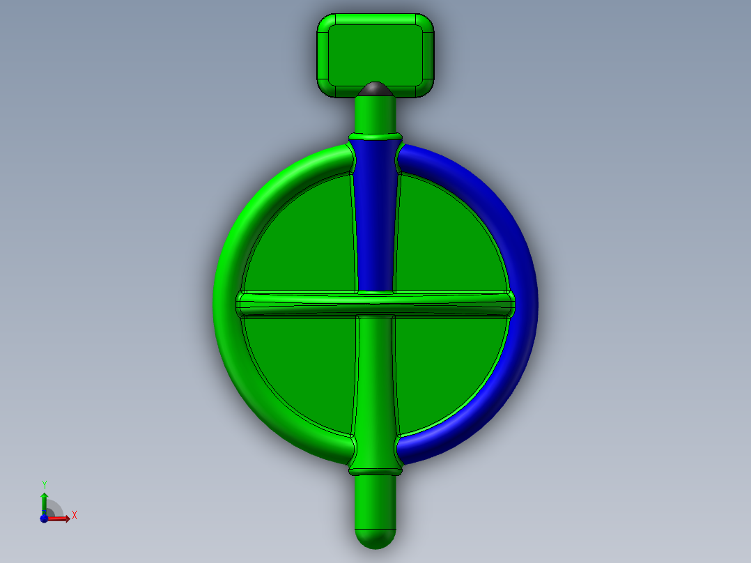 炉底-金刚前视图