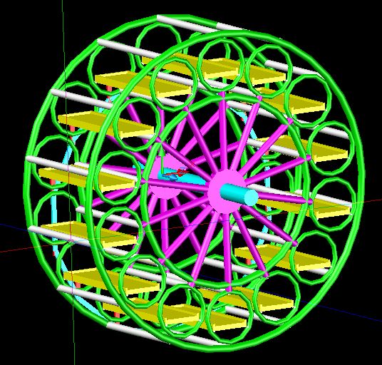 旋转式立体车库