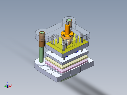 电机定子冲裁工艺及其模具设计