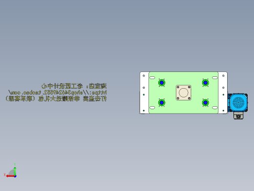 A16_气缸顶升横移机构，同步带移栽机构SW2014后视缩略图