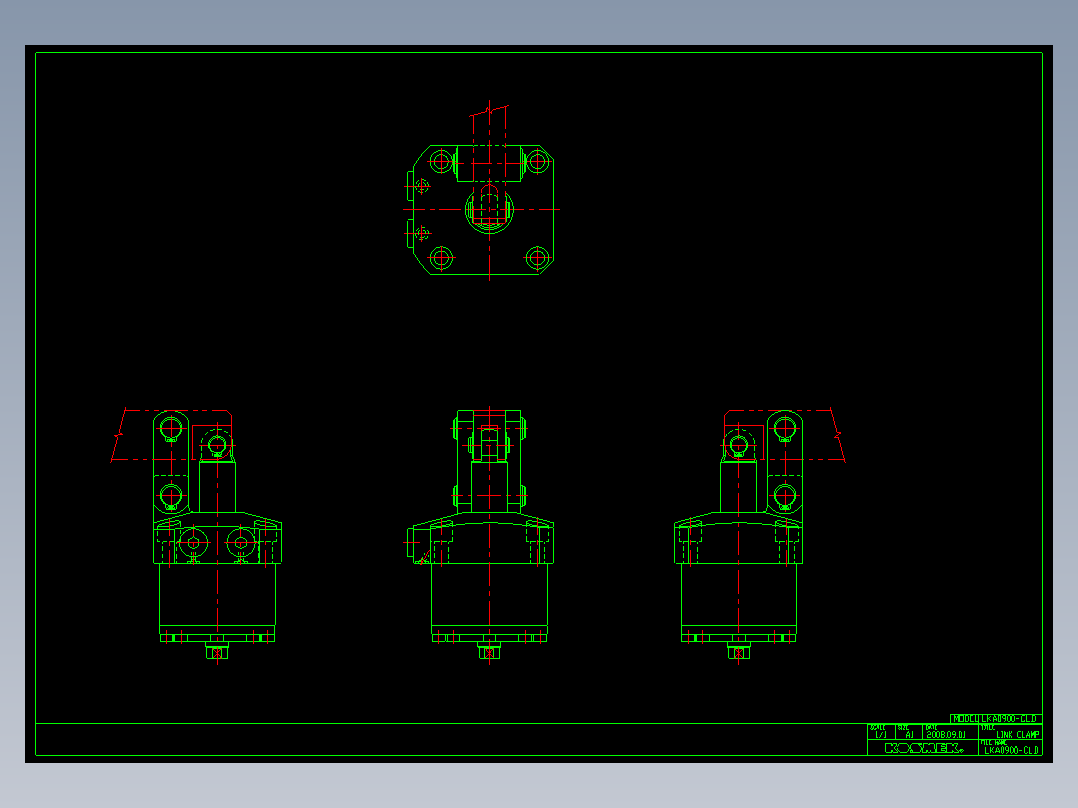 KOSMEKLKA0900-CLD多系列多零件图纸模型