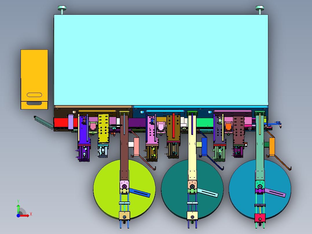 数据传输插头弯针插接机前视图