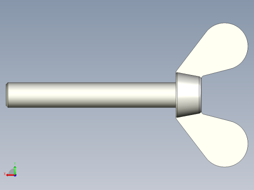 带耳螺钉-DIN_316_Wing_screws_6x0.75x40-37-11_33_2.3_17_6.stp后视缩略图