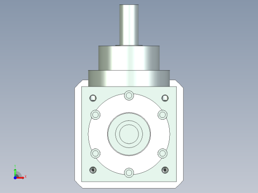 换向器PW70垂直输出-1 19-70-90-M6前视缩略图
