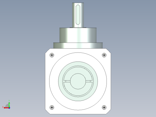 换向器PW70垂直输出-1 19-70-90-M6后视缩略图
