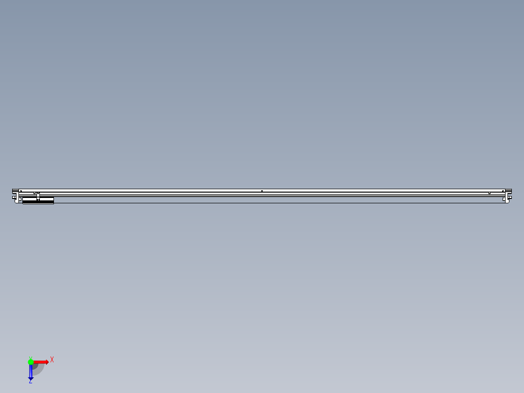 威洛博VL系列3d模型模组VL17E2Y-S2600俯视图