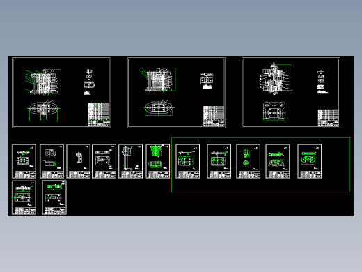 固定套冲压成形工艺及模具设计（含3套模具）【全套16张CAD图】