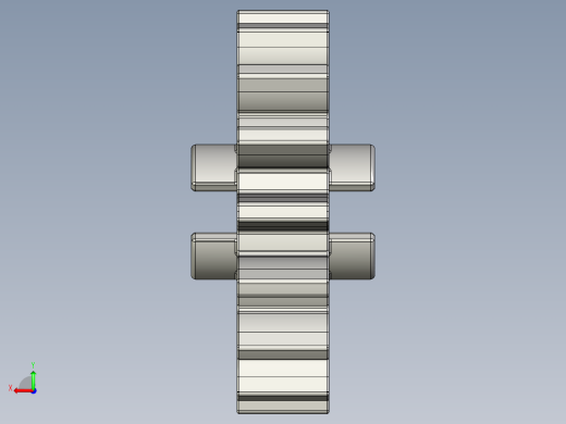 4019 - 4562487 - 4211563 Medium Stone Grey Technic Gear 16 Tooth.STEP后视缩略图