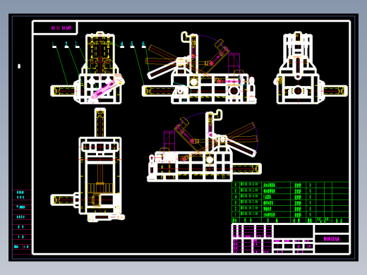 打包机设计CAD图纸==113699==15