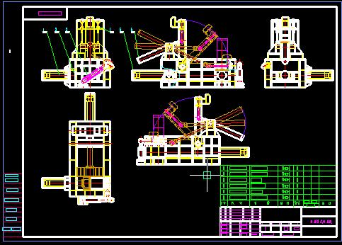 打包机设计CAD图纸==113699==15