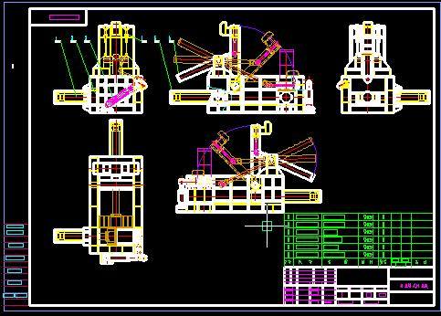 打包机设计CAD图纸==113699==15缩略图
