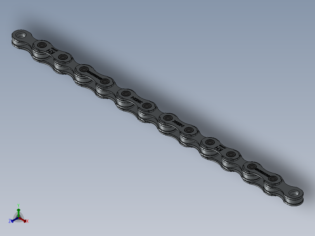 链CN-HG95正等轴测图