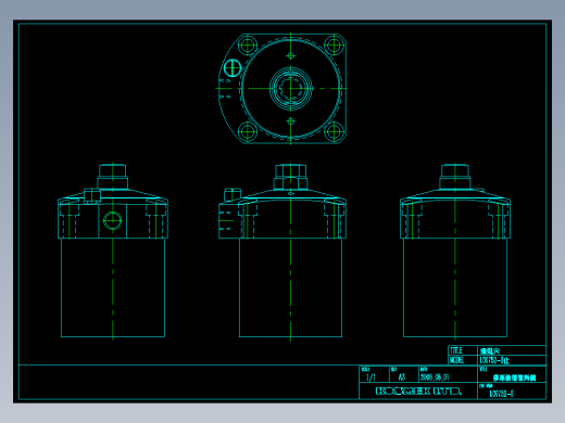 KOSMEKLC0752-Sx多系列多零件图纸模型多系列多零件图纸模型
