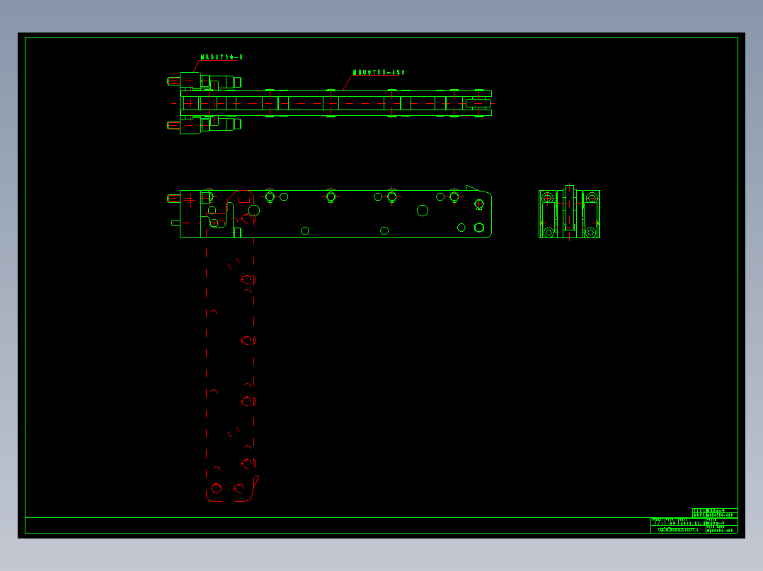 KOSMEKMRD0750-450多系列多零件图纸模型