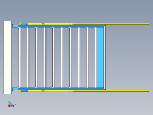 钢楼梯左视缩略图