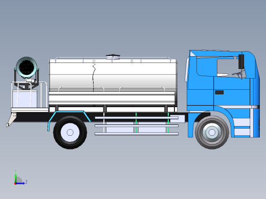 抑尘洒水车左视缩略图