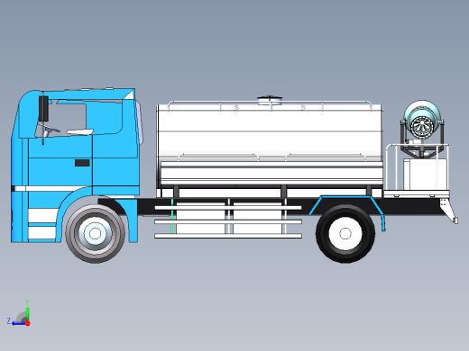 抑尘洒水车右视缩略图