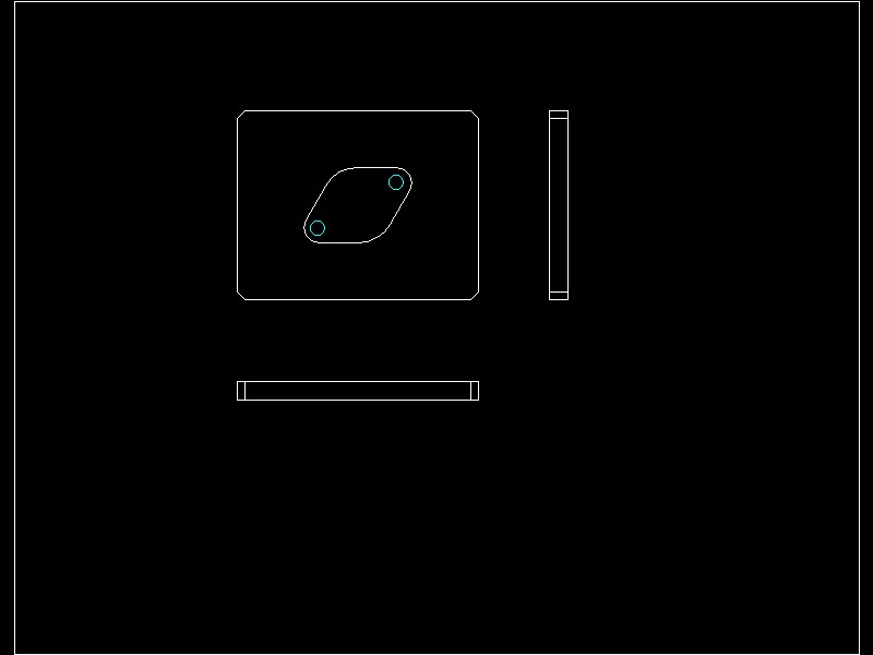 Q129-菱形固定板（垫片）冲压复合模具设计【三维proe】