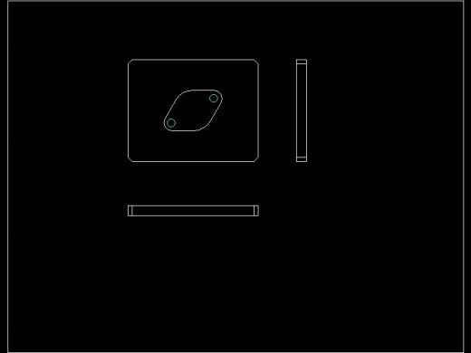 Q129-菱形固定板（垫片）冲压复合模具设计【三维proe】缩略图