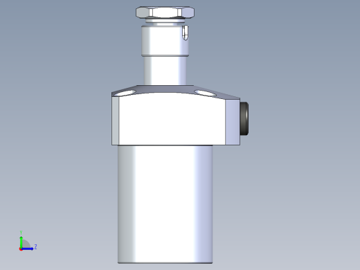KOSMEKLT0400-CL-Y30多系列多零件图纸模型多系列多零件图纸模型左视缩略图
