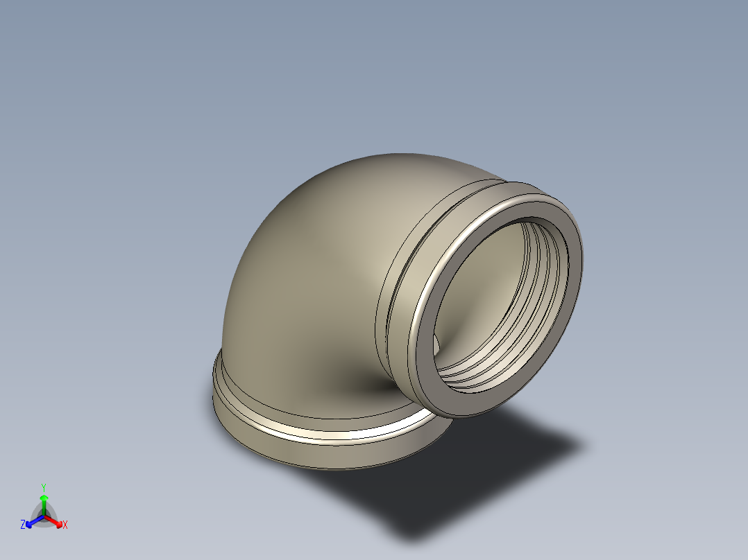 90弯头G 1不锈钢