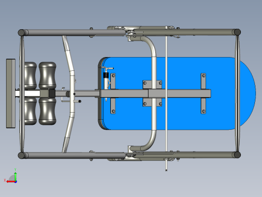 用于脊柱治疗练习的倒置台后视缩略图