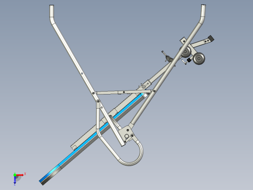 用于脊柱治疗练习的倒置台俯视缩略图