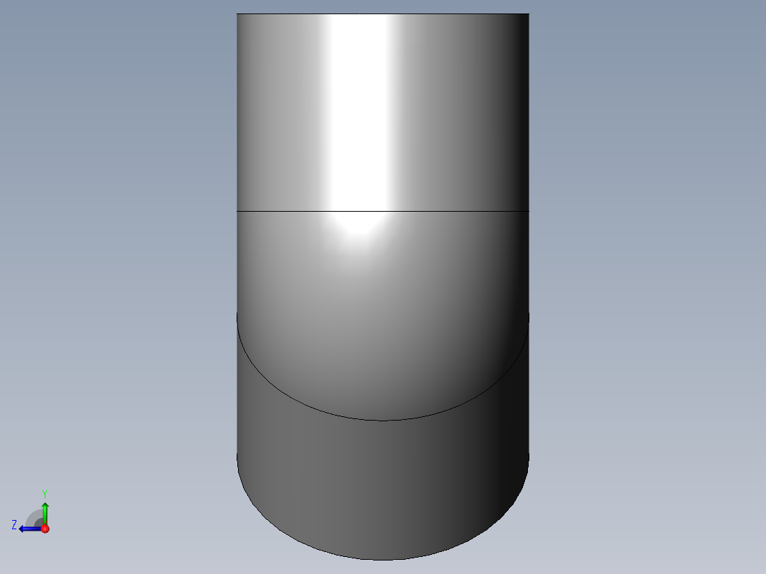PVC管件-1in 45_elbow后视图