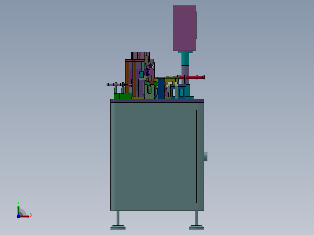SIM卡组装自动机sw18可编辑前视图
