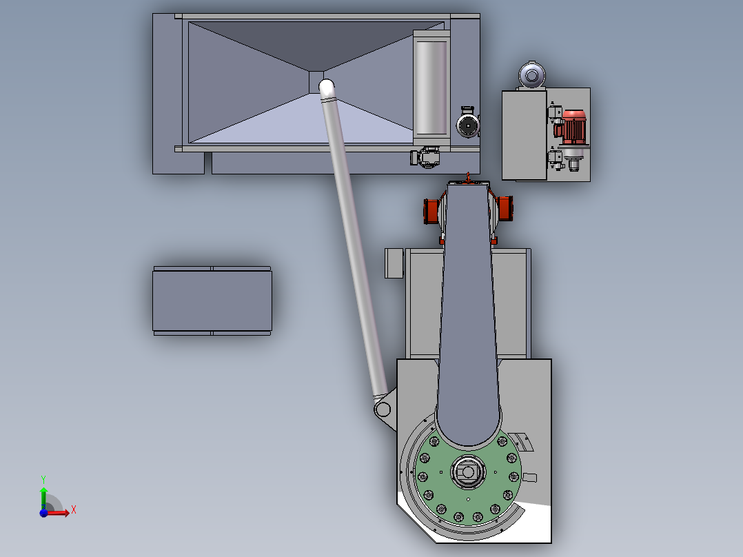平面磨削抛光设备sw18前视图