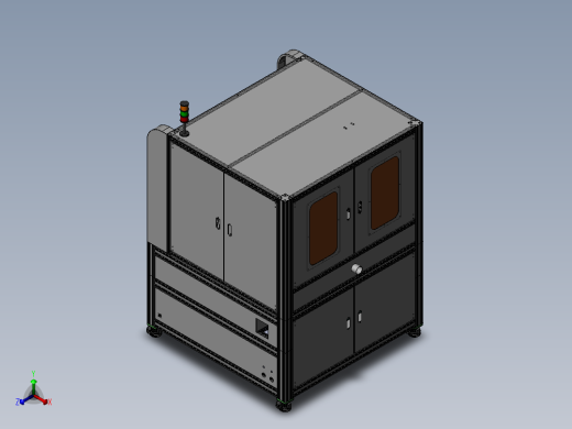 激光焊接机正等轴测缩略图