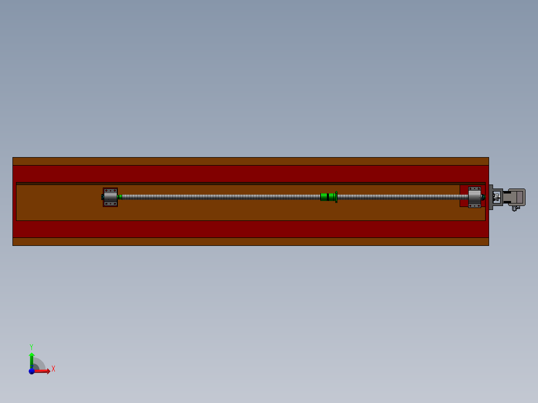 铣床、龙门铣床前视图