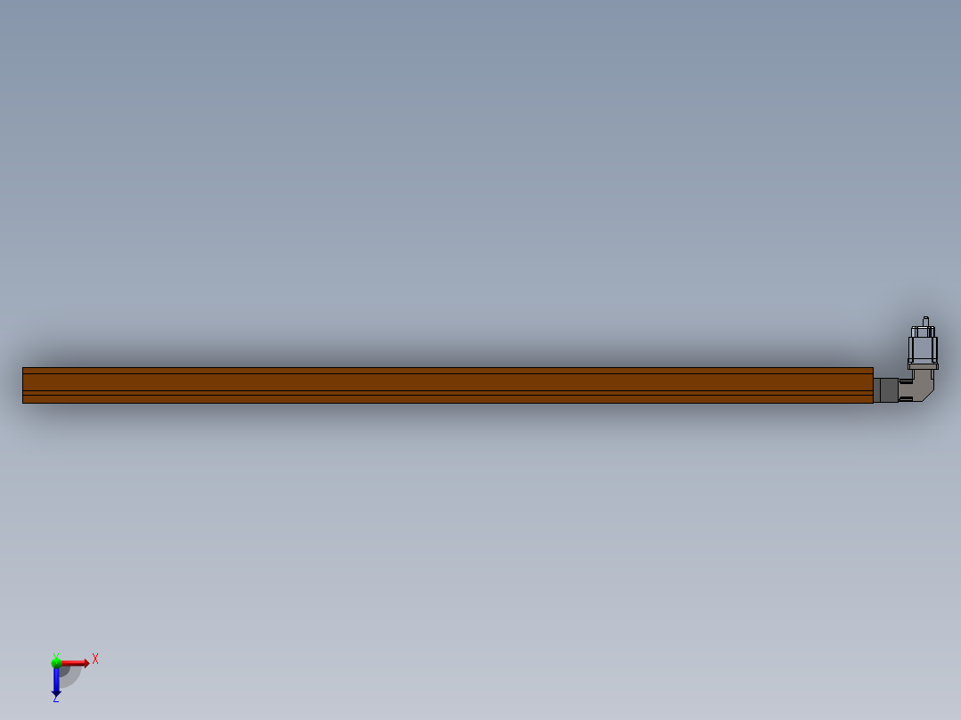 铣床、龙门铣床俯视图