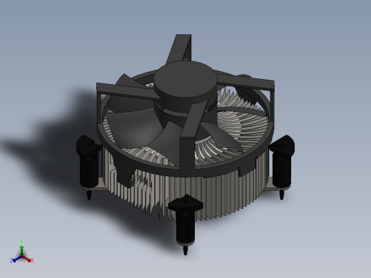 风扇(36)正等轴测缩略图