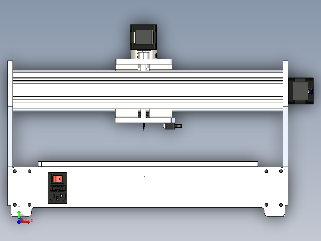 A2004683-数控铣床前视图