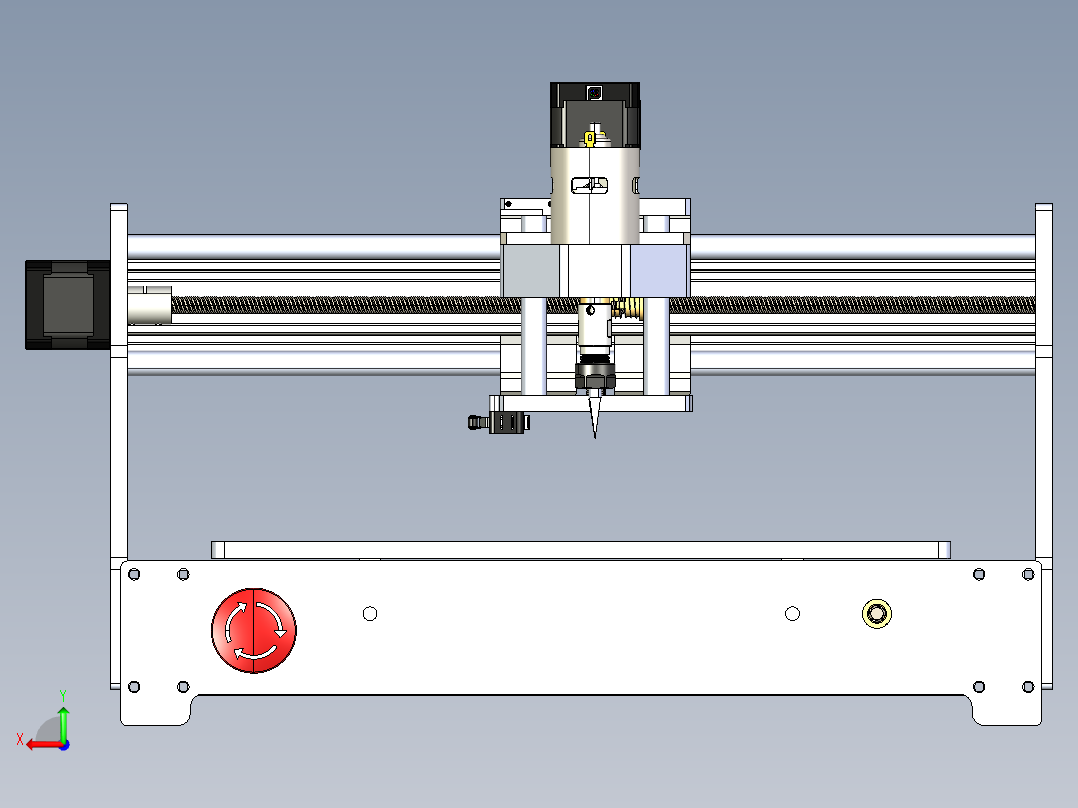 A2004683-数控铣床后视图