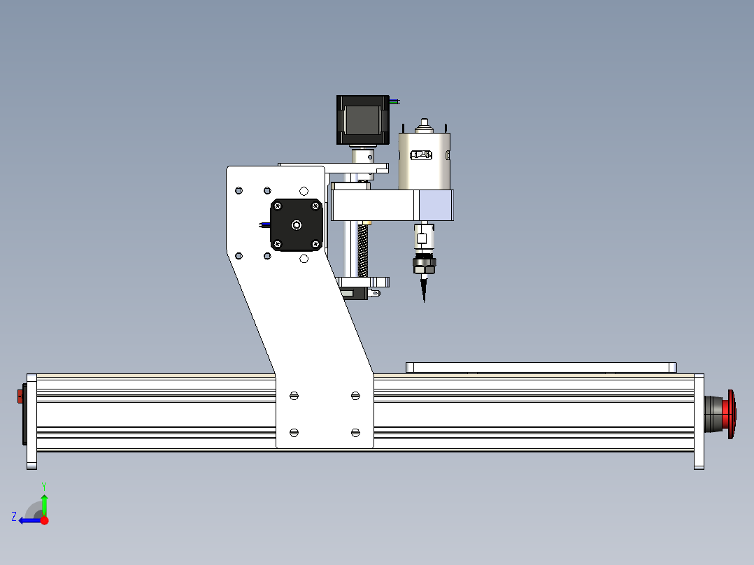 A2004683-数控铣床右视图