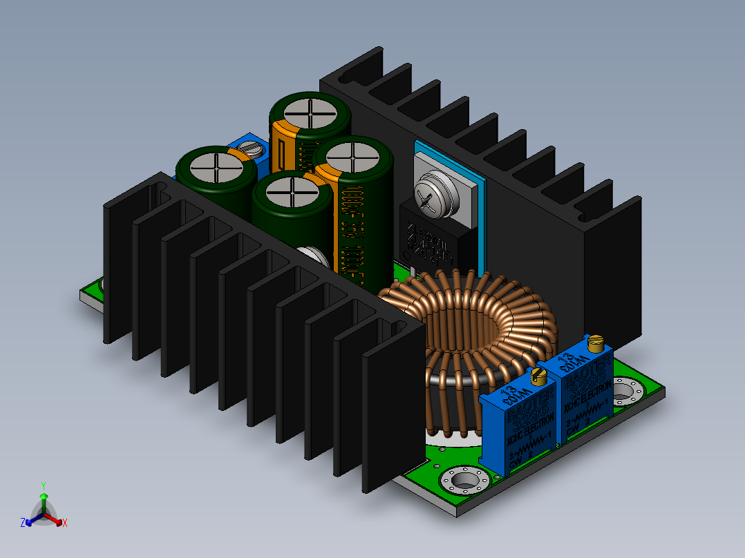 电源(19)正等轴测图