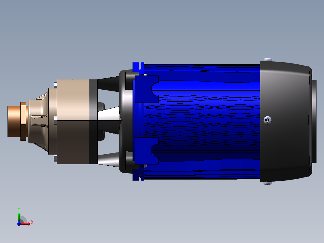 泵、水泵(50)前视图