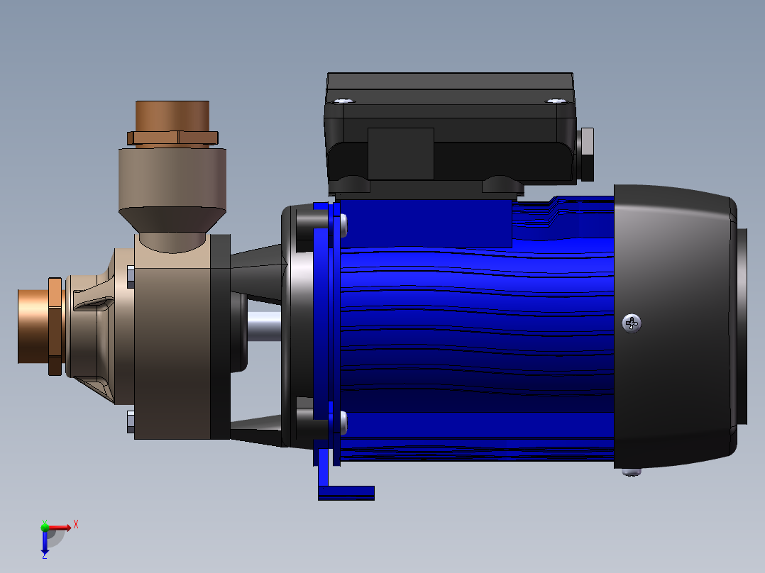 泵、水泵(50)俯视图
