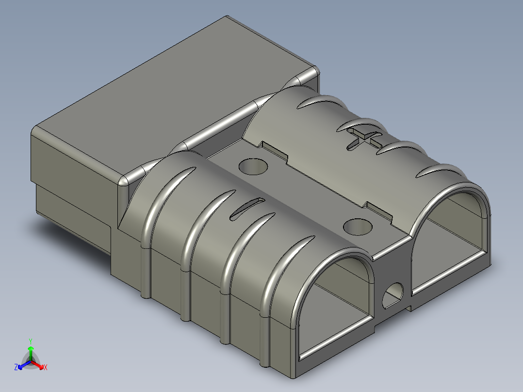 接插件(225)正等轴测图